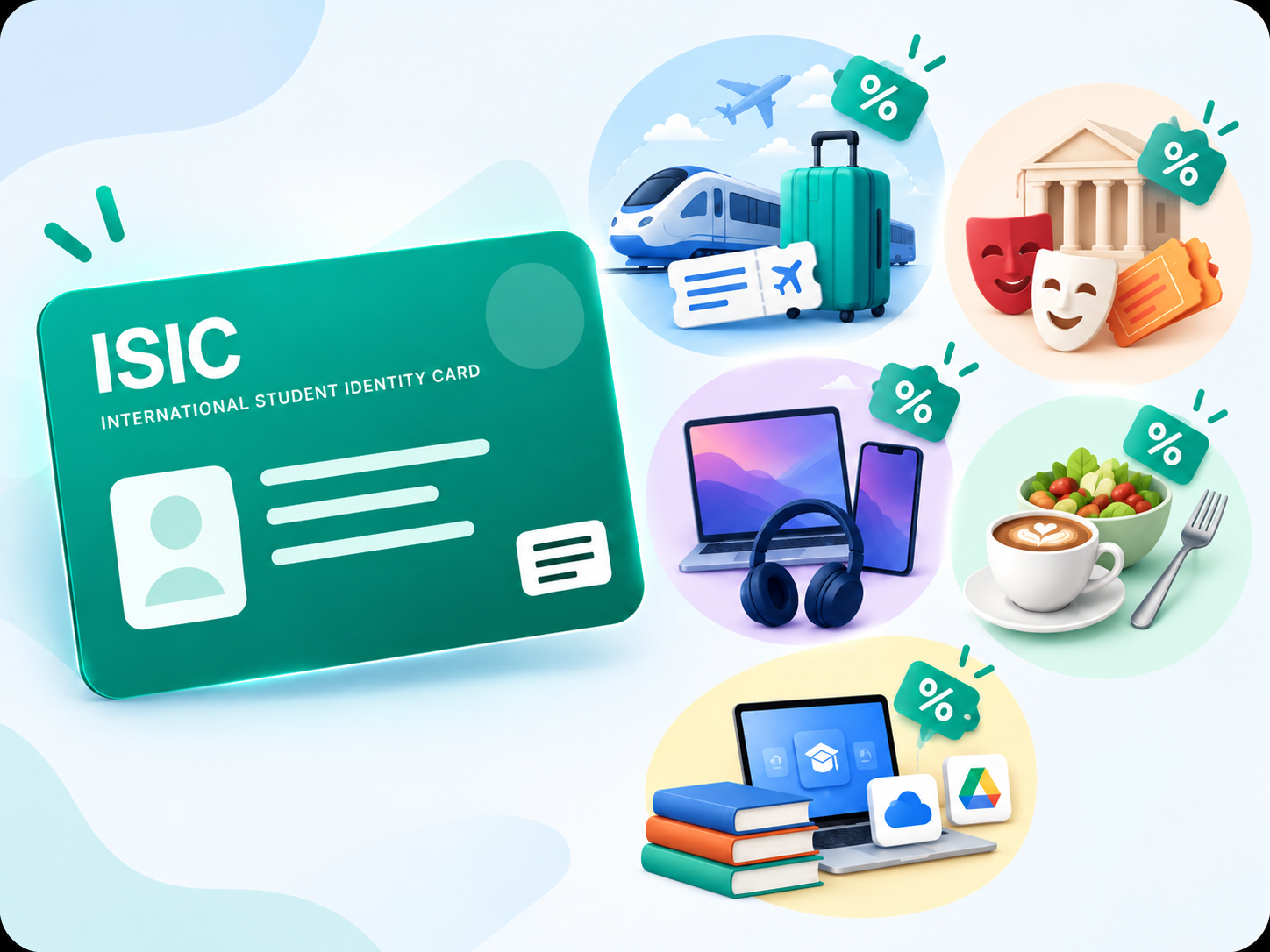 Карта ISIC и категории студенческих скидок